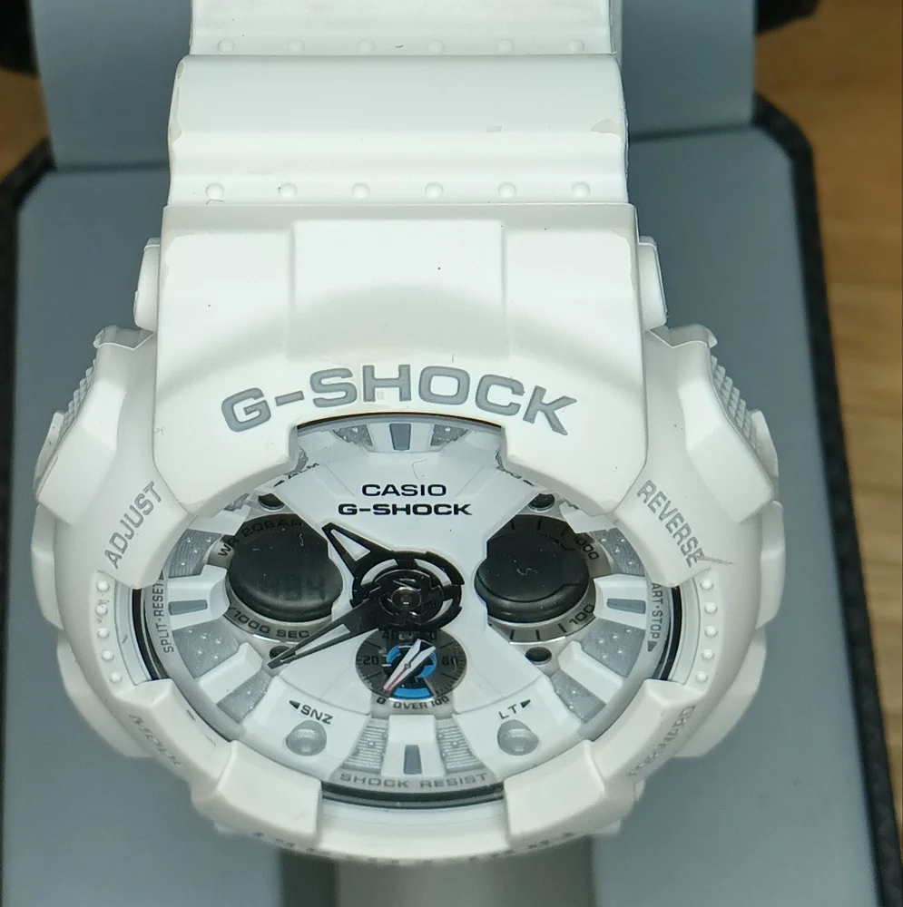 Casio Men's White G-Shock 5229 GA-120A Digital and Analog - Picture 8 of 8